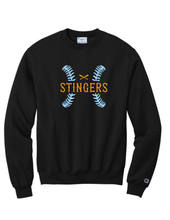 Unisex Black Champion Sweatshirt - Adult