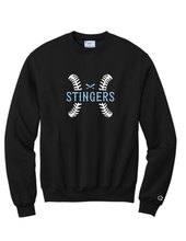 Unisex Black Champion Sweatshirt - Adult