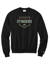 Unisex Black Champion Sweatshirt - Adult
