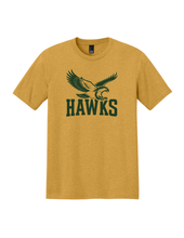 District Triblend Tee - Heathered Ochre Yellow