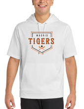 Short Sleeve White Hoodie - Adult & Youth