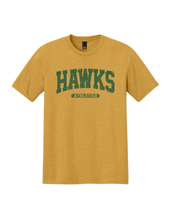 District Triblend Tee - Heathered Ochre Yellow