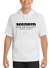 Short Sleeve White Hoodie - Adult & Youth