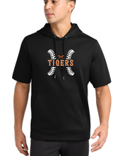 Short Sleeve Black Hoodie - Adult & Youth