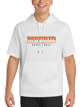 Short Sleeve White Hoodie - Adult & Youth