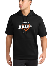 Short Sleeve Black Hoodie - Adult & Youth
