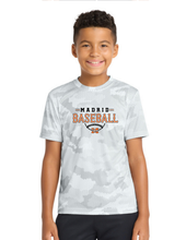 CamoHex Dark White Tee - Youth