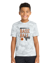 CamoHex Dark White Tee - Youth