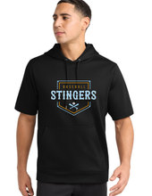 Short Sleeve Black Hoodie - Adult & Youth