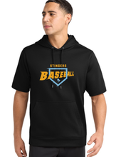 Short Sleeve Black Hoodie - Adult & Youth