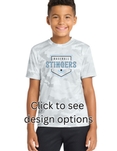 CamoHex White Tee - Youth