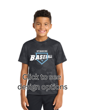 CamoHex Dark Gray Tee - Youth