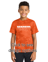 CamoHex Orange Tee - Youth
