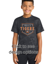 CamoHex Dark Gray Tee - Youth