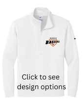 Nike White 1/4 Zip - Adult