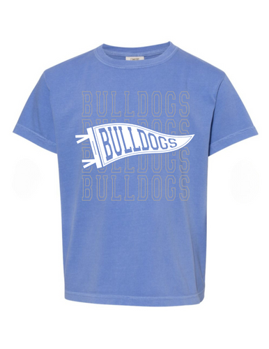 Kids Bulldogs Pennant FlagT-shirt