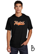 Madrid Baseball Short Sleeve Hoodie