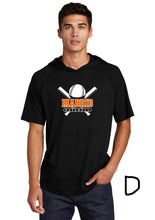 Madrid Baseball Short Sleeve Hoodie