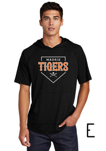 Madrid Baseball Short Sleeve Hoodie