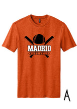 Madrid Baseball Tee Orange