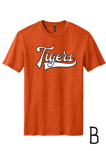 Madrid Baseball Tee Orange