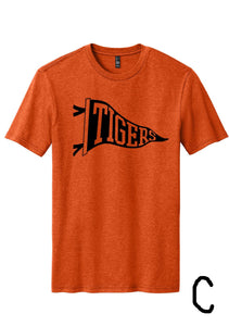 Madrid Baseball Tee Orange