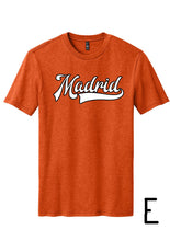 Madrid Baseball Tee Orange