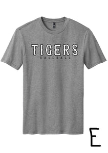 Madrid Baseball Tee Gray (Adult & Youth)