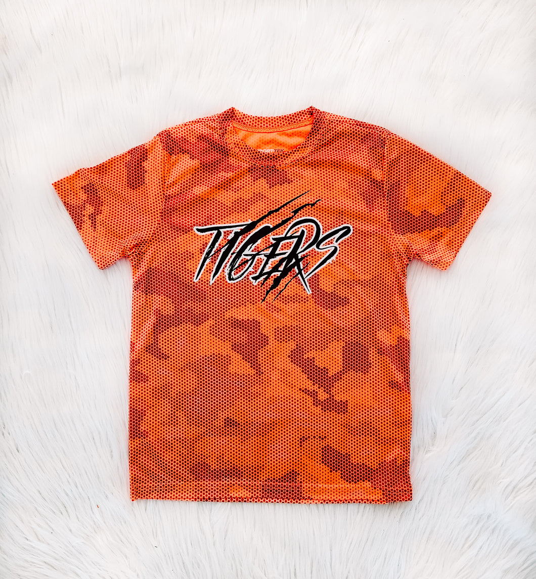 Youth Camo Hex Tigers Tee