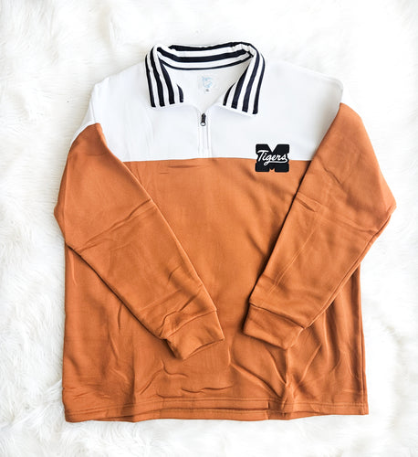 Patch 1/4 Zip Pullover