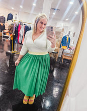 Grass Green Skirt