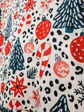 Holiday Leopard Twirl Dress