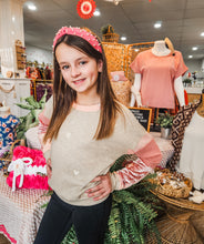 Quilted Heart Sweater