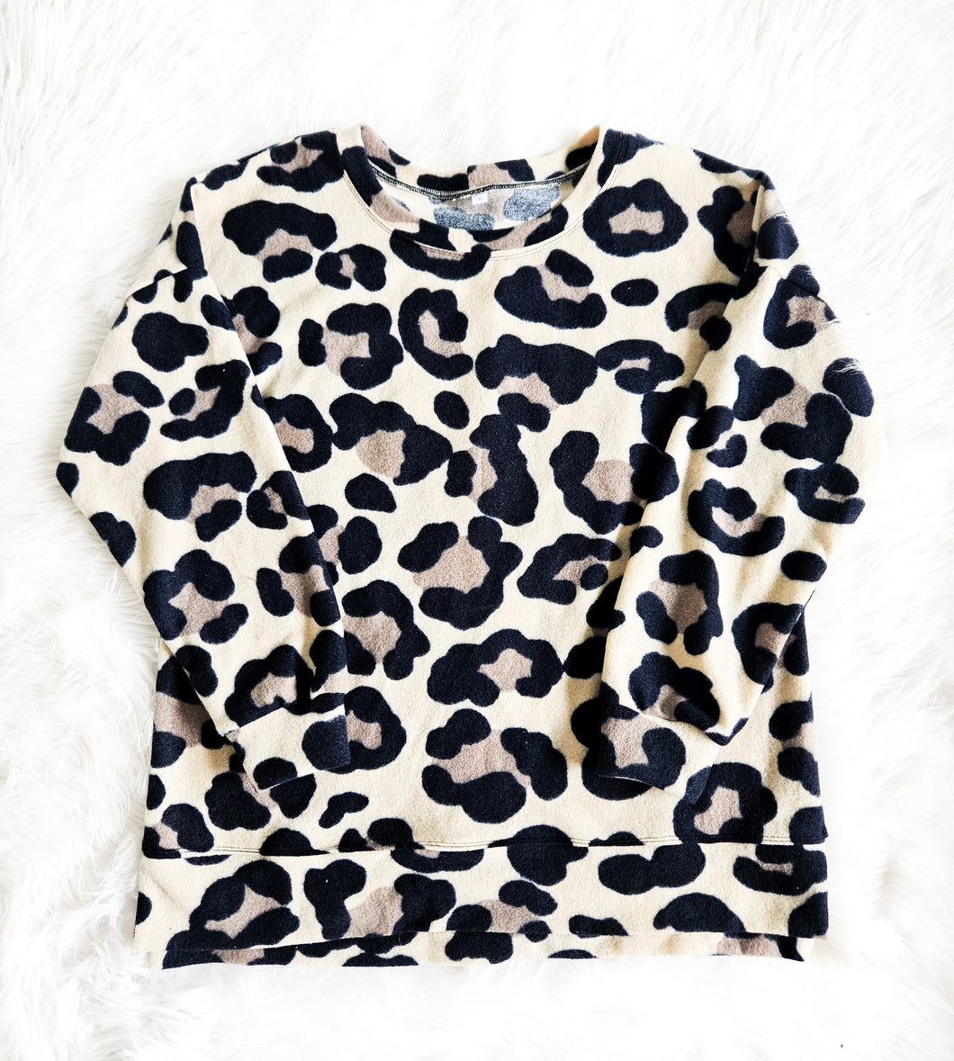 Adult Plush Pullover Top