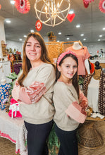 Quilted Heart Sweater