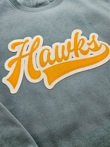 Vintage Hawks Patch Crew