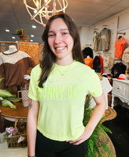 Sunny Days Boxy Cropped Tee