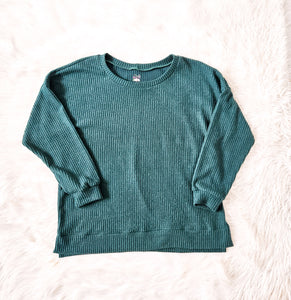 Adult Teal Pine Pullover