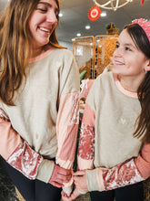 Adult Quilted Heart Sweater