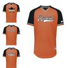 Madrid Baseball Jersey Orange (Adult & Youth)