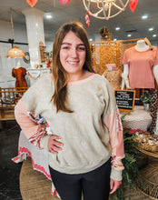 Adult Quilted Heart Sweater