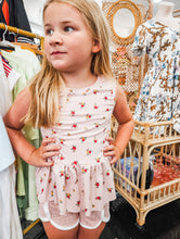 Blush Floral Peplum Tank