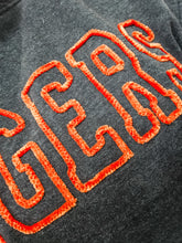 Heathered Black Tigers Crew