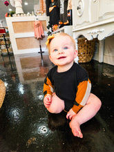 Black Mustard Plaid Onesie