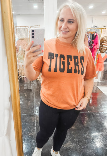 Burnt Orange CC Tigers Tee