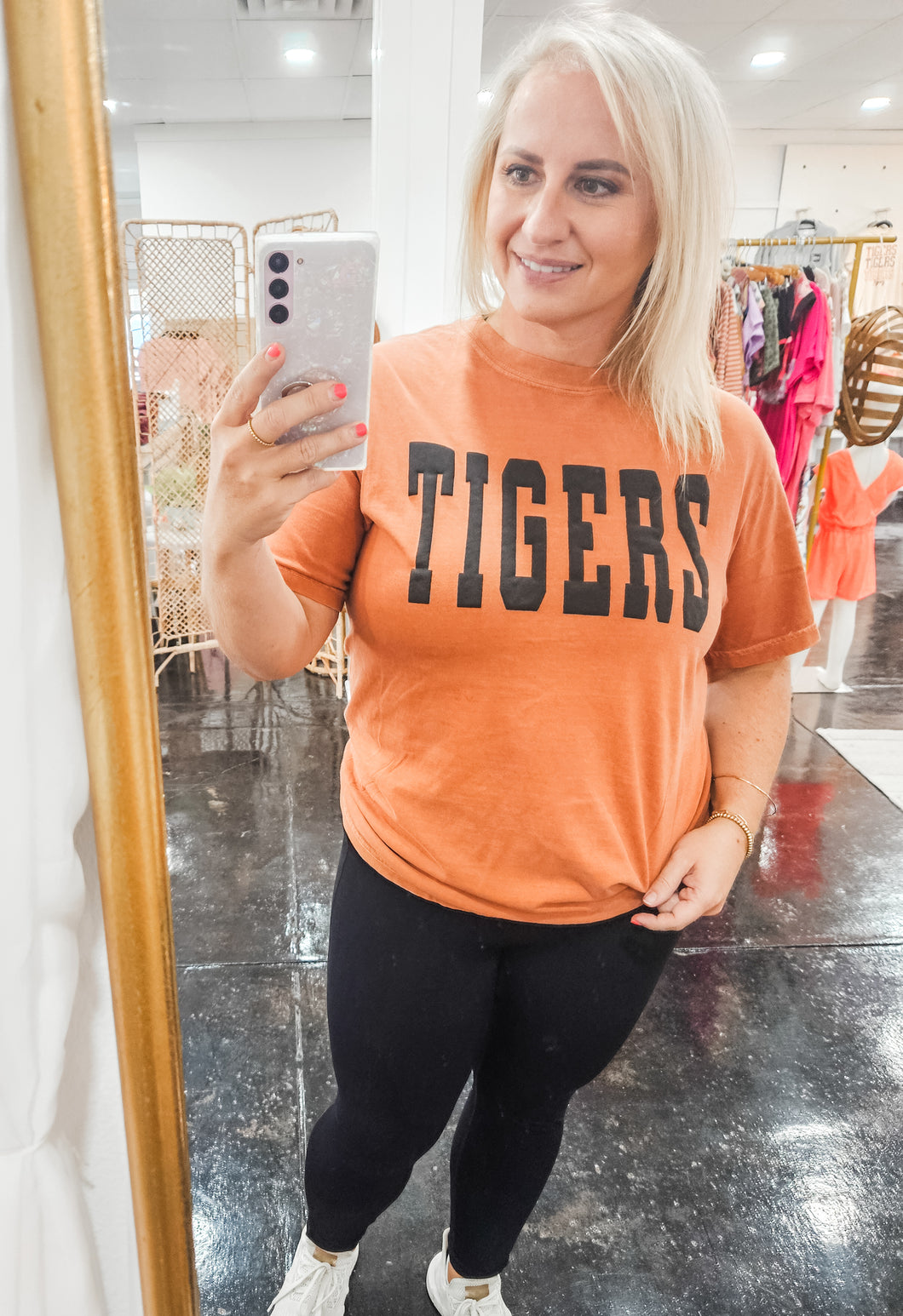 Burnt Orange CC Tigers Tee