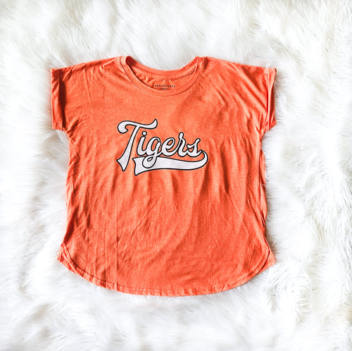 Womens Relaxed Tigers Tee