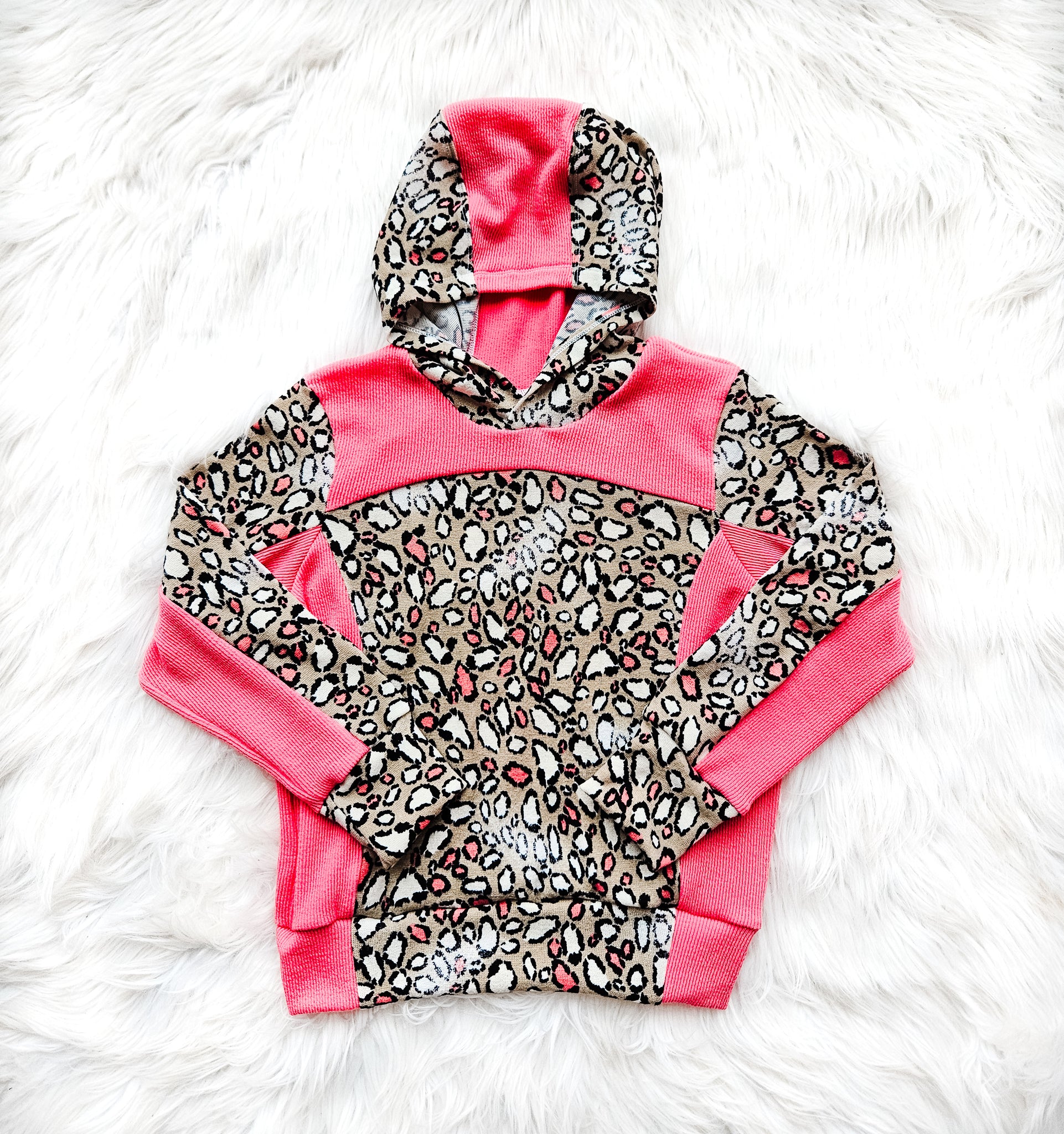 Pink Animal Print Hoodies Hot Pink Cheetah Hoodie – Landy Lou