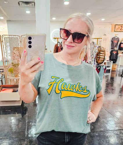 Hawks Relaxed Vintage Tee