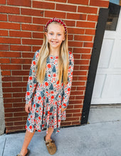 Holiday Leopard Twirl Dress